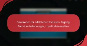 Gavekoder for edelstener: Eksklusiv tilgang, Premium belønninger, Loyalitetsinsentiver