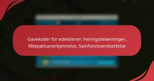 Gavekoder for edelstener: Feiringsbelønninger, Milepælsanerkjennelse, Samfunnsverdsettelse