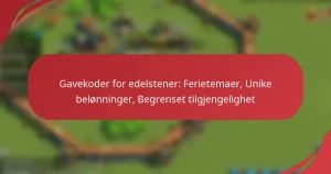 Gavekoder for edelstener: Ferietemaer, Unike belønninger, Begrenset tilgjengelighet
