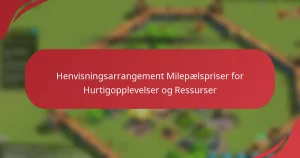 Henvisningsarrangement Milepælspriser for Hurtigopplevelser og Ressurser